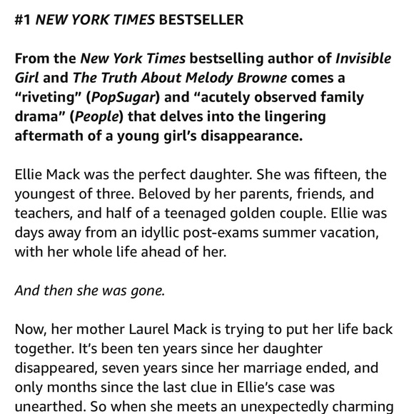 “Then she was Gone” by Lisa Jewel excellent used paperback book - Picture 2 of 4